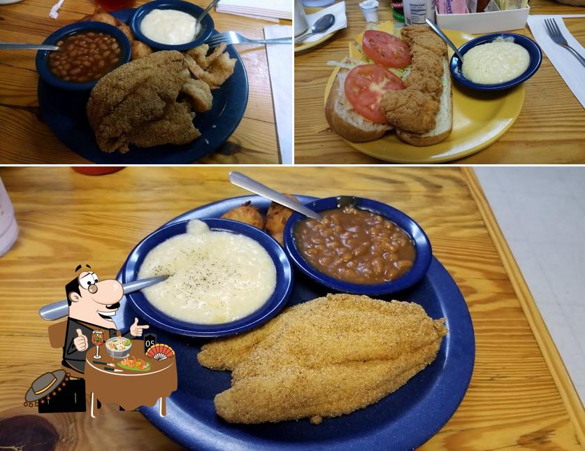 Restaurante David's Catfish House, Milton Carta del restaurante y