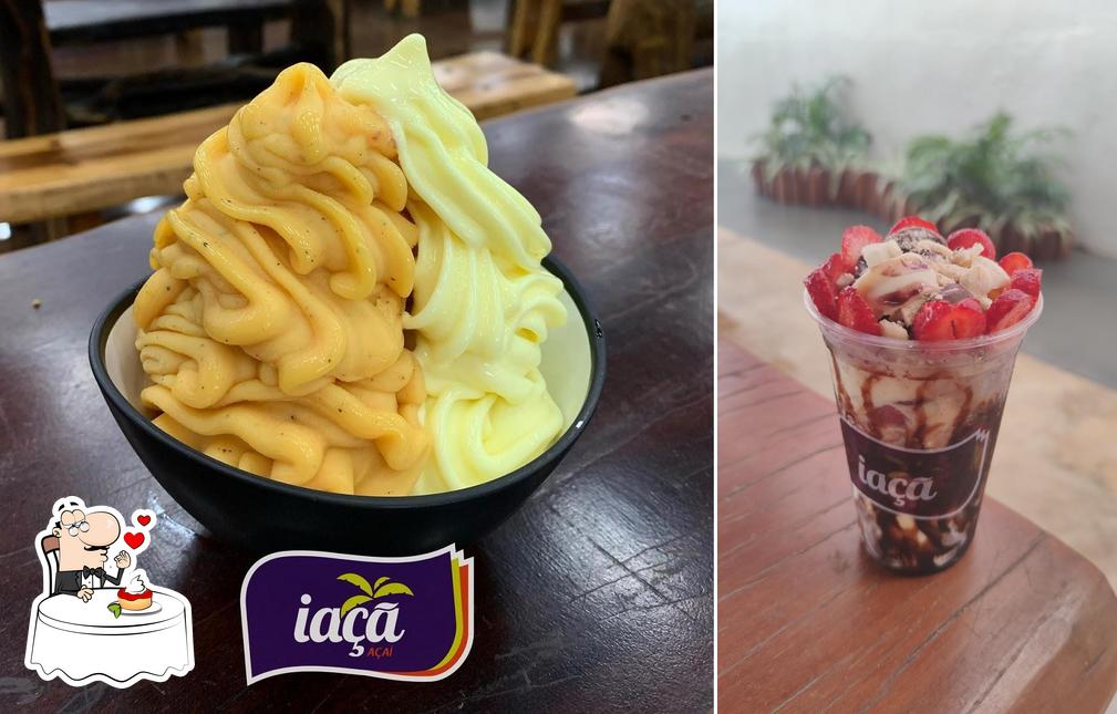 Laça açaí provê uma gama de pratos doces