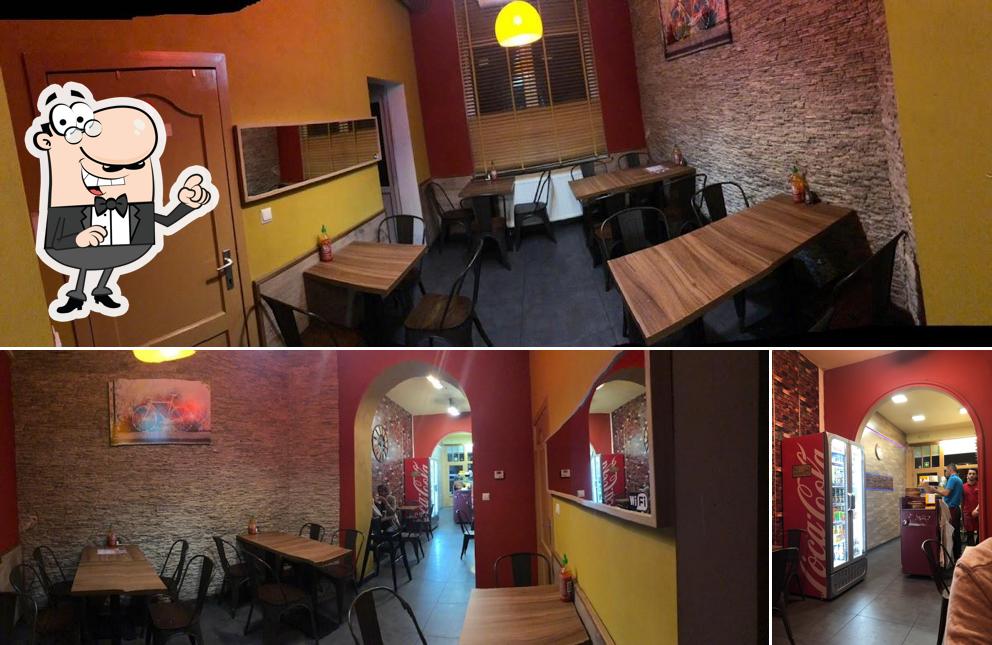 L'intérieur de Les 4 Saisons Dobruna Pizza , Qofte & Qebapa