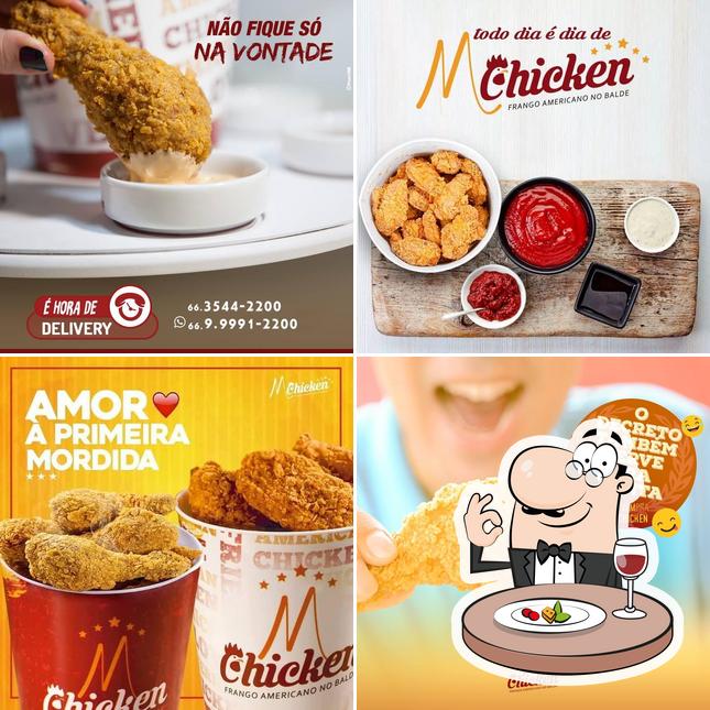 Comida em Mchicken Sorriso