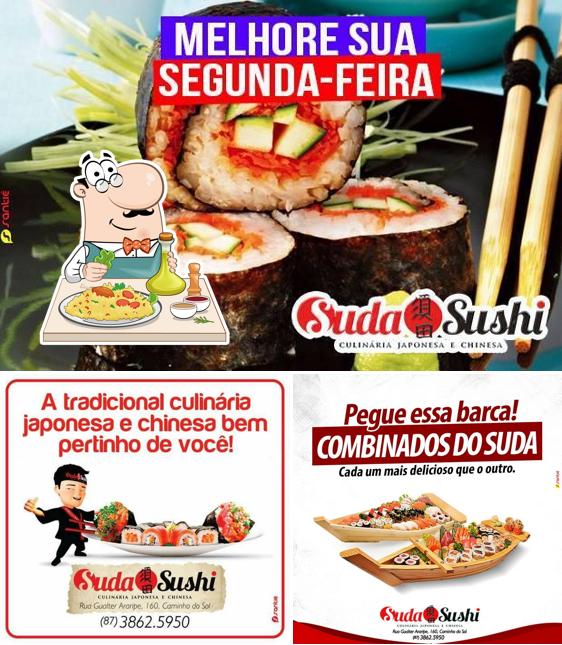 Platos en Suda Sushi Delivery