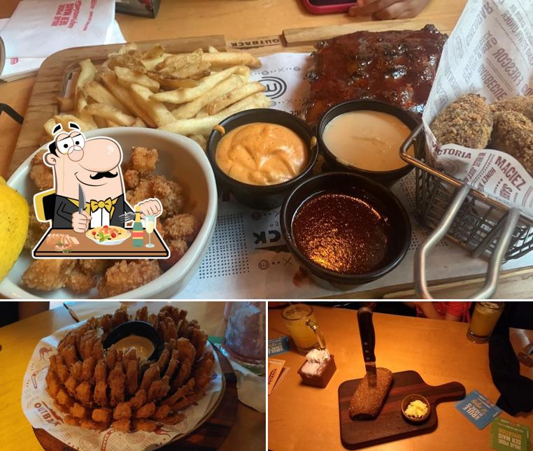 Comida em Outback Steakhouse
