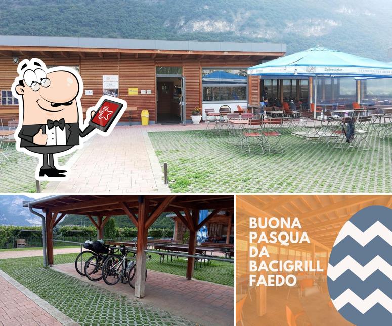 Gli esterni di Bike Break - Bicigrill Faedo