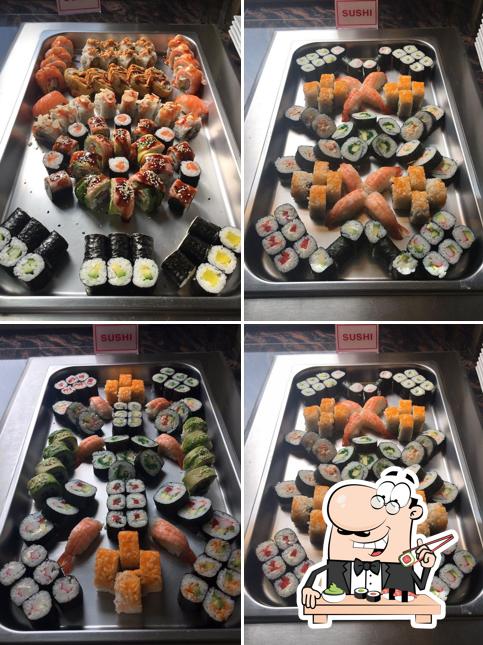 mr. long pone a tu disposición rollitos de sushi