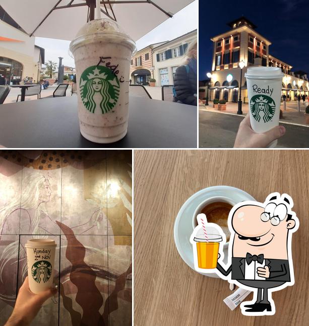 Goditi un drink a Starbucks Serravalle