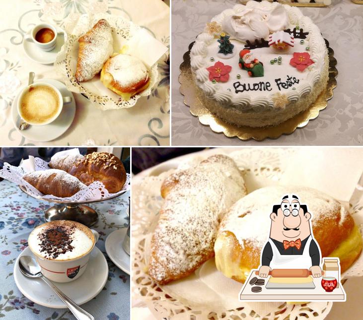 Caffè Roma serve un'ampia selezione di dessert