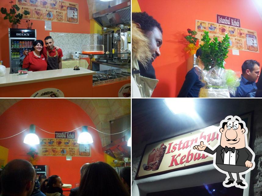 Gli interni di Istanbul kebab