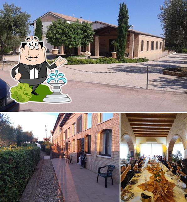 Goditi la vista dagli esterni di Masseria Casacapanna Agriturismo Padre Pio Giovane