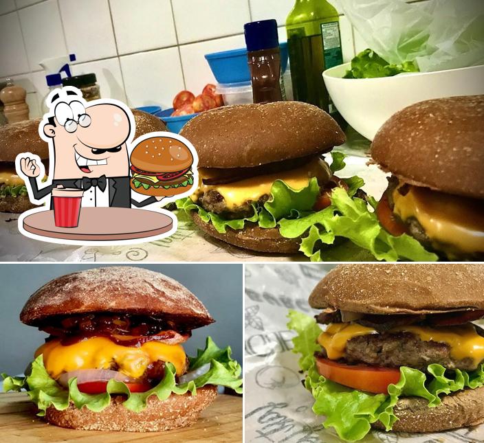 Delicie-se com um hambúrguer no My Way Burguer