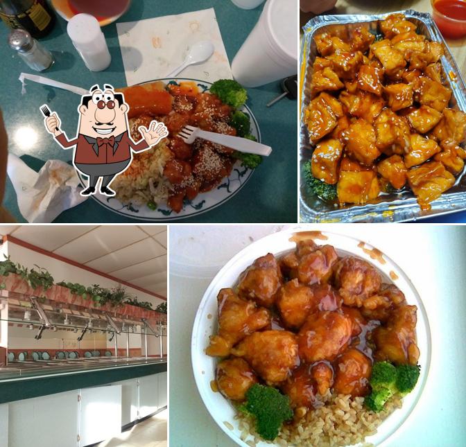 Comida en Number One Chinese Restaurant