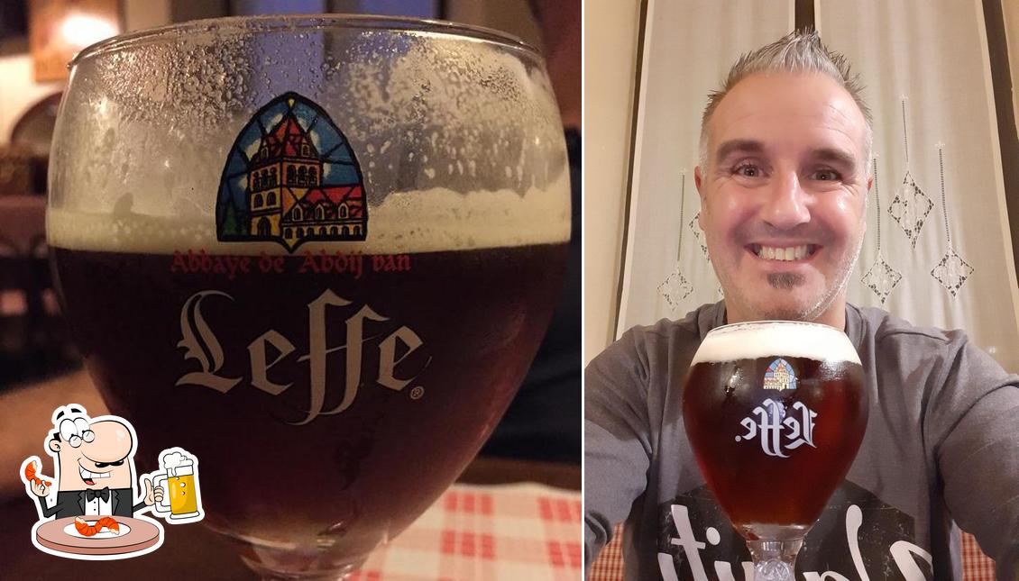 Commandez une pinte de bière blonde ou brune