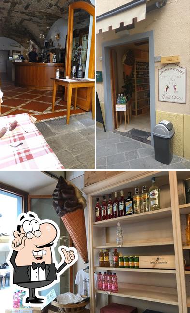 Gli interni di Gelateria In Paese