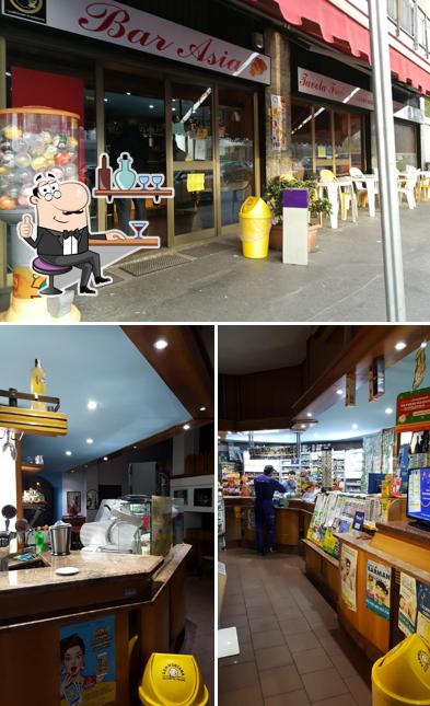 Dai un'occhiata agli interni di Bar Asia