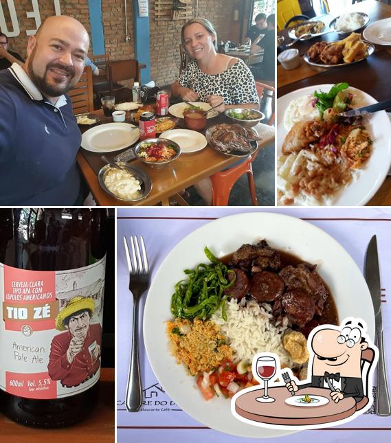 Comida em Casebre do Dito Restaurante Café