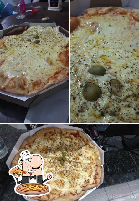 Consiga pizza no Pizza Show