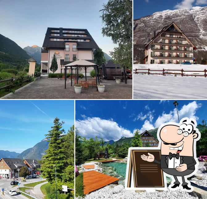 Gli esterni di Hotel Mangart Bovec