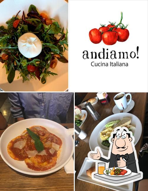 Food at andiamo! bistro - a neighbourhood Italian restaurant