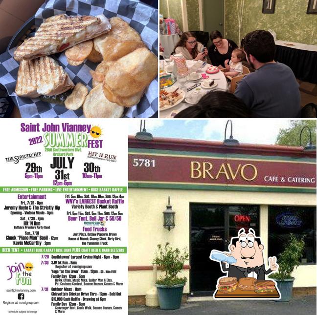 Закажите бутерброды в "Bravo Cafe & Catering"