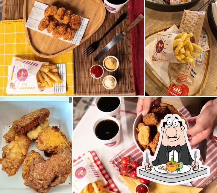 Nourriture à Belchicken Liège Médiacité Finest Fried Chicken & More