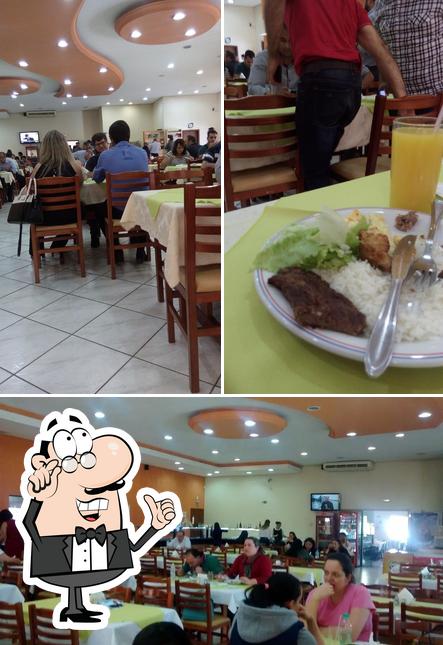 O interior do Coragen's Restaurante Indaiatuba