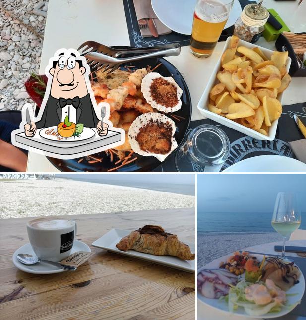Cibo al Extra Boccio Beach