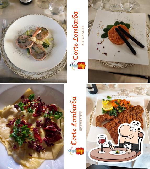 Cibo al Ristorante Corte Lombarda