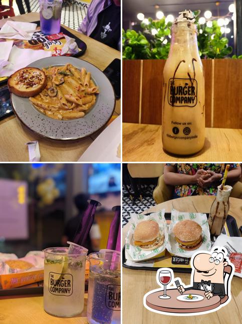 Meals at The Burger company