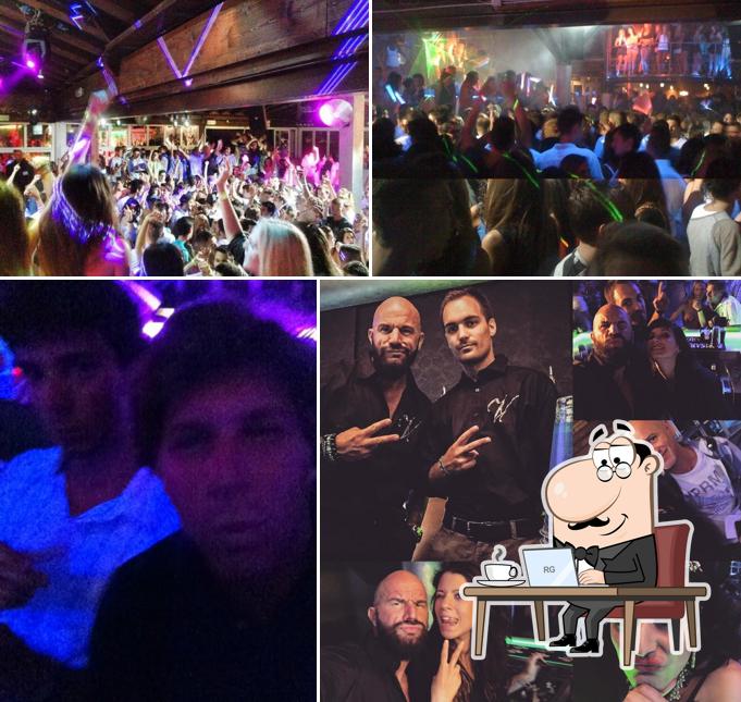 Gli interni di Vanilla Club