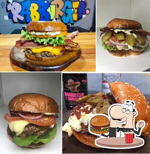 Os hambúrgueres do RAB BURGUER irão saciar diferentes gostos