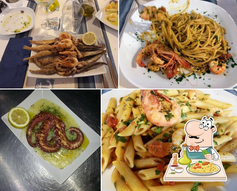 Cibo al Il pesce azzurro osteria