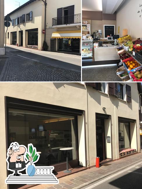 Guarda la immagine che raffigura la esterno e interni di Caffetteria e Pizzeria Bachet