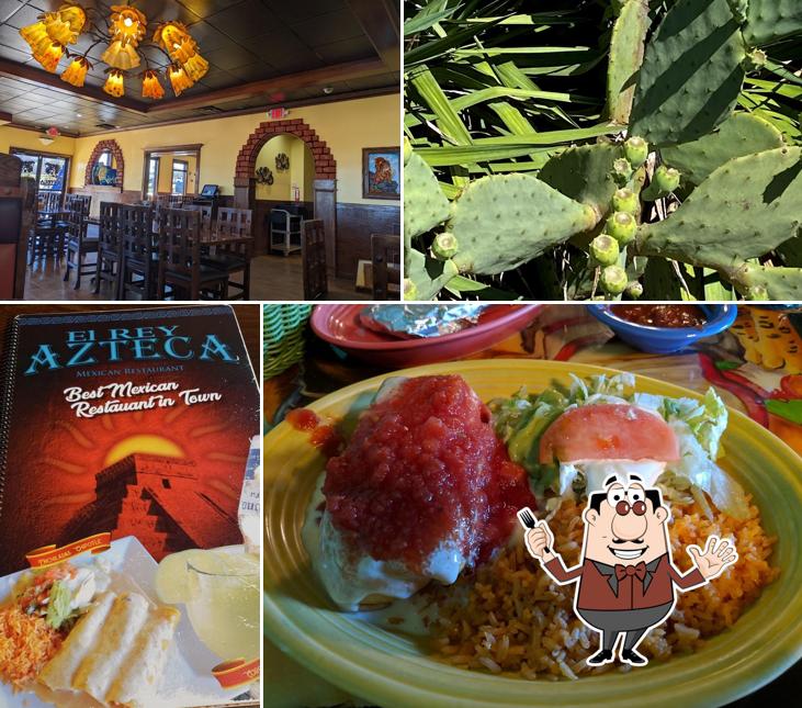 Meals at El Rey Azteca Mexican Restaurant