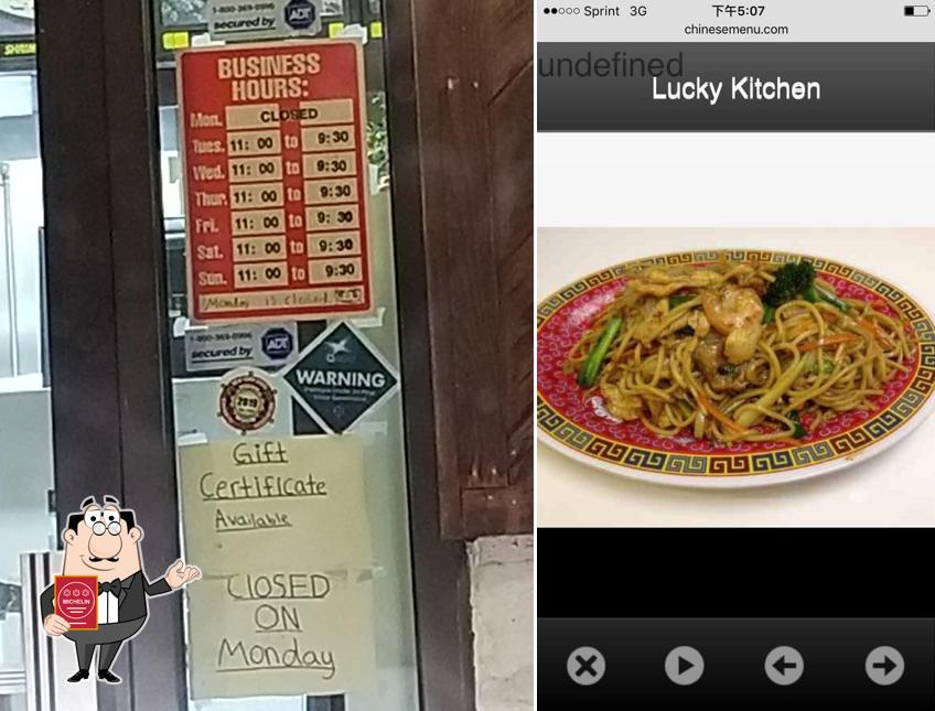 Lucky Kitchen in Apalachin Restaurant menu and reviews