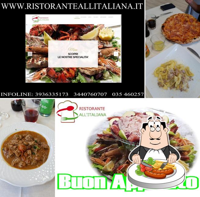 Platti al Ristorante All'Italiana