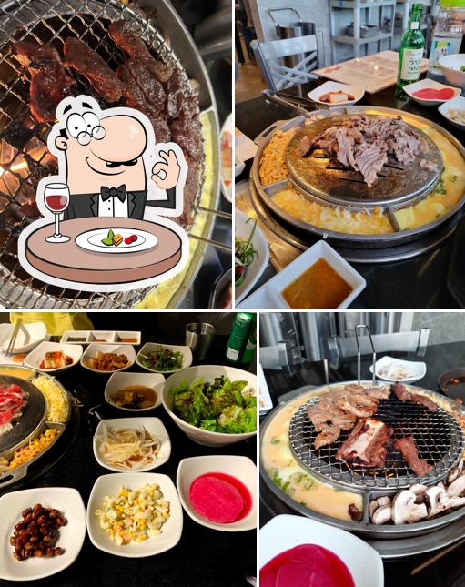 Food at 9292 Korean BBQ