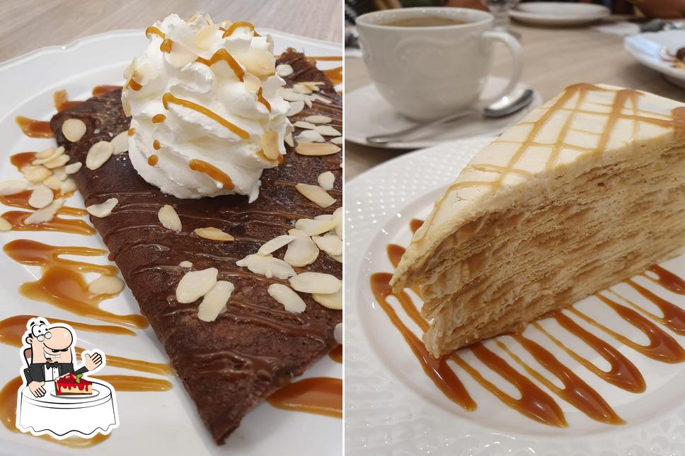 La Creperie - Ayala Malls Vertis North provides a selection of sweet dishes