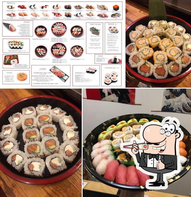 Prova le diverse opzioni di sushi