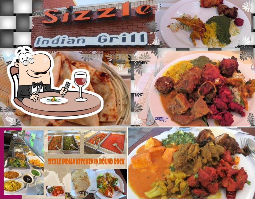 Meals at Sizzle Indian Kitchen