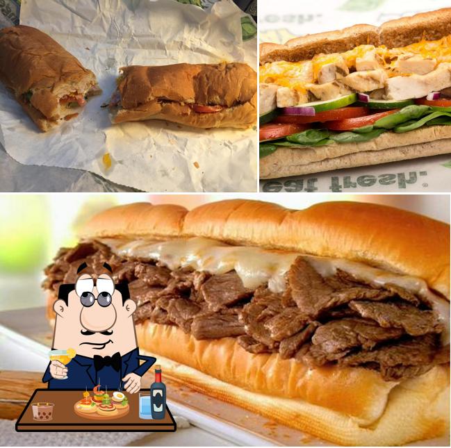 Order a sandwich at Subway
