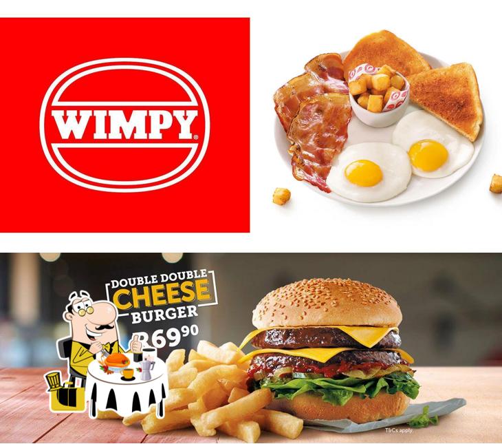 Nourriture à Wimpy