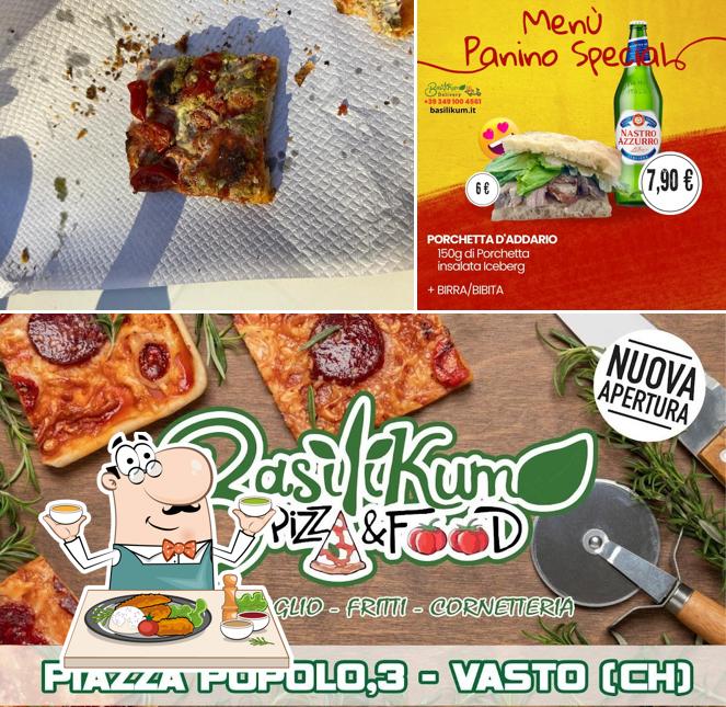 Platti al Basilikum pizza&food