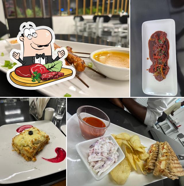 Try out meat meals at Cafe CakeBee