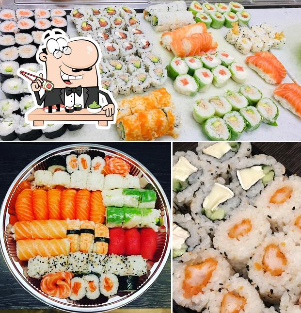 Les sushi sont servis à Chez Riz