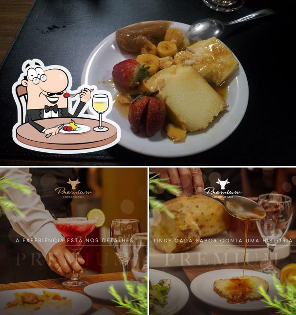 Comida em Churrascaria Premium