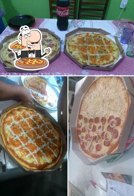 Escolha pizza no Point Do Casal