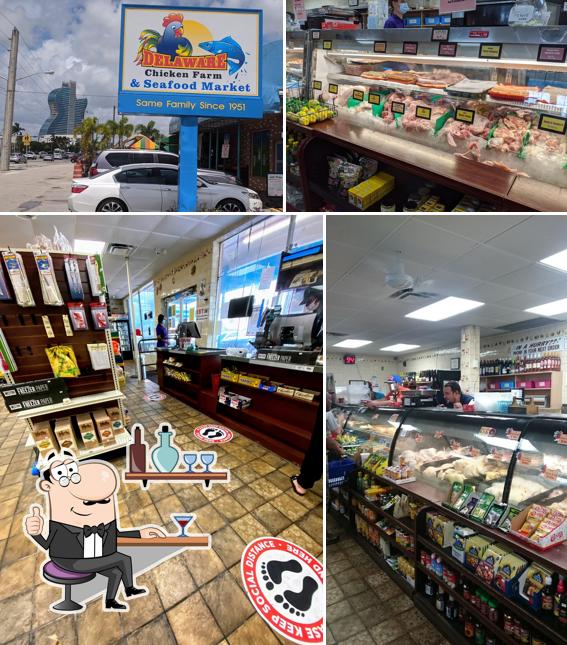 Delaware Chicken Farm & Seafood Market, 4191 FL7 in Hollywood