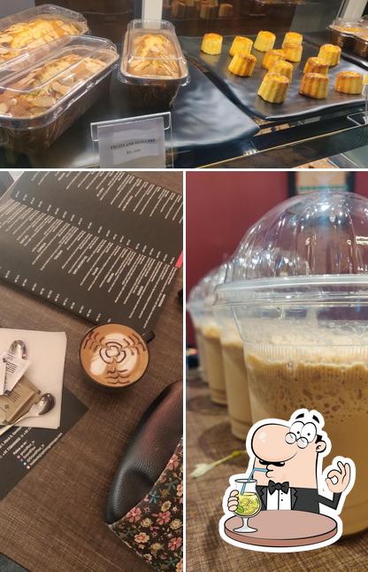 Ground Flour Cafe is distinguished by drink and food