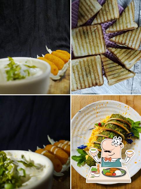 Food at Hungry Hippie Burgers