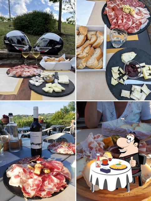 Piatto di formaggi al Il Tempio del Moscato