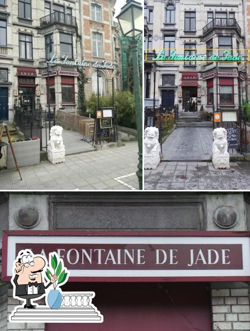 L'extérieur de La Fontaine de Jade